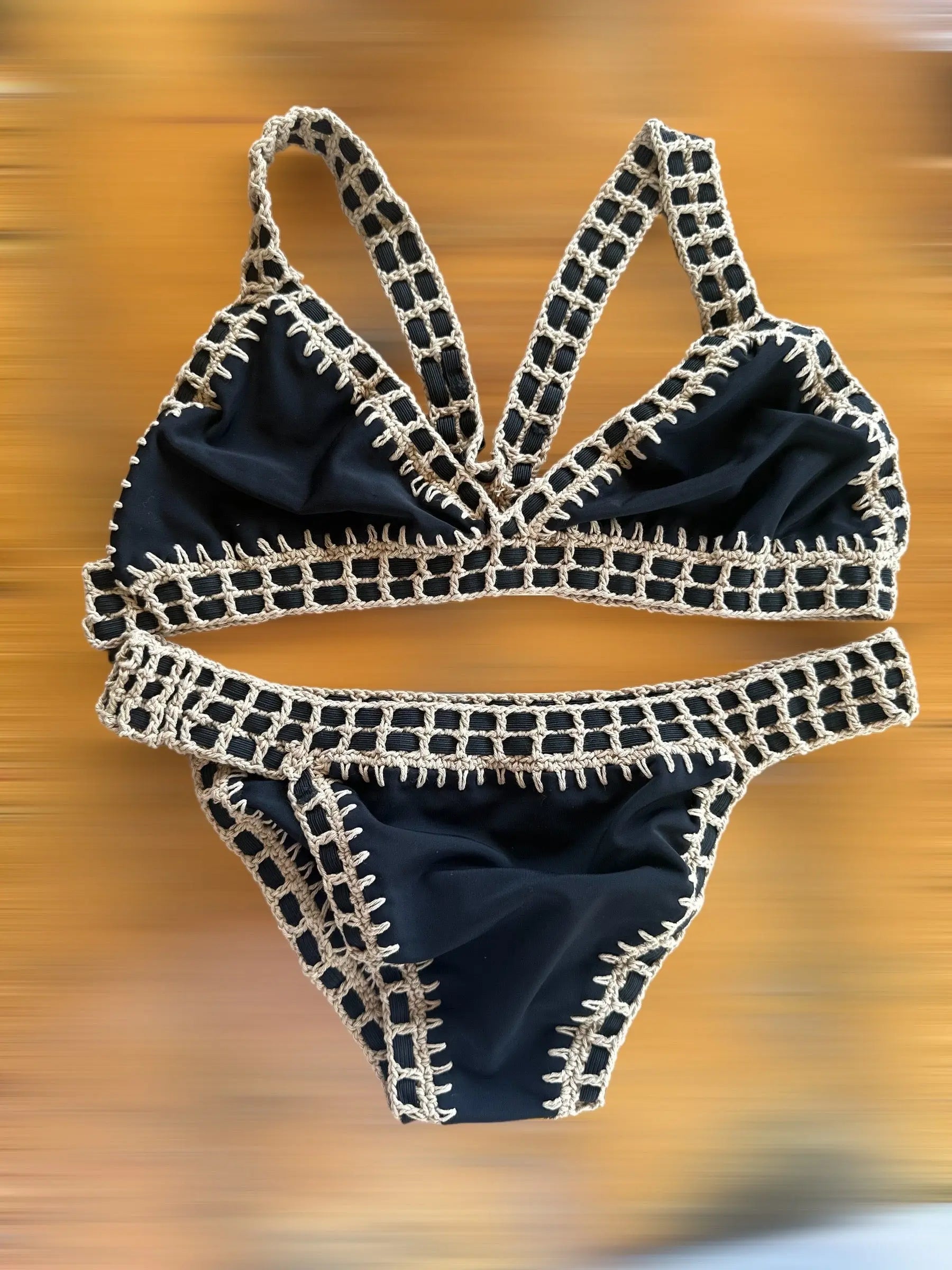 "Cali" Crotchet Bikini Lycra blended Soltans of Swim