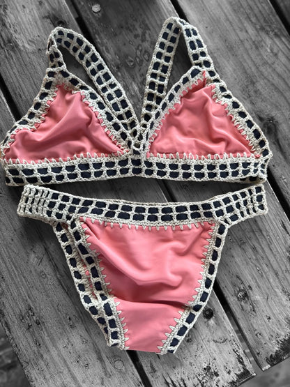 "Cali" Crotchet Bikini Lycra blended Soltans of Swim