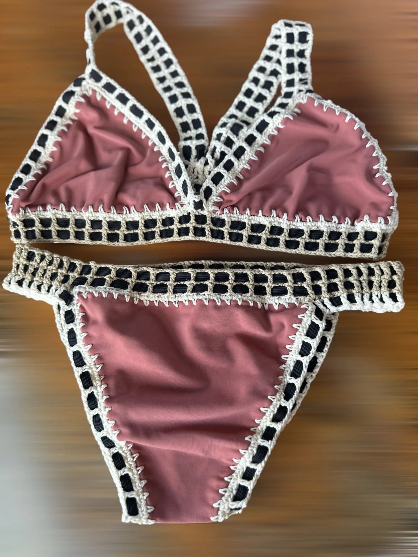 "Cali" Crotchet Bikini Lycra blended Soltans of Swim
