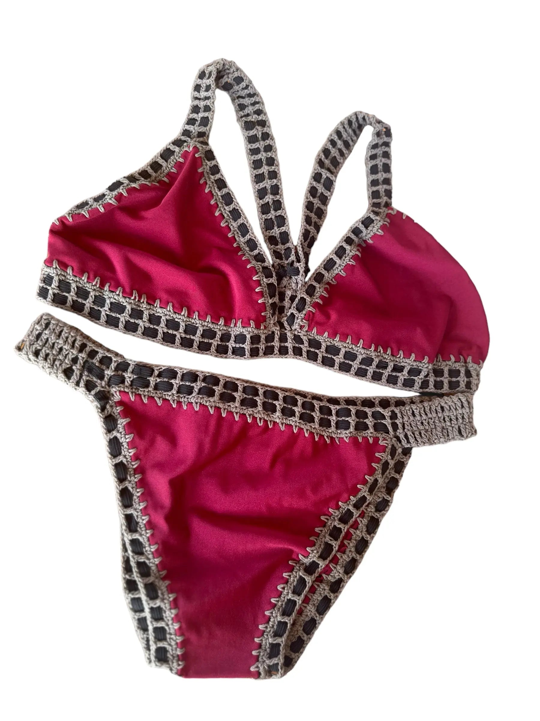"Cali" Crotchet Bikini Lycra blended Soltans of Swim