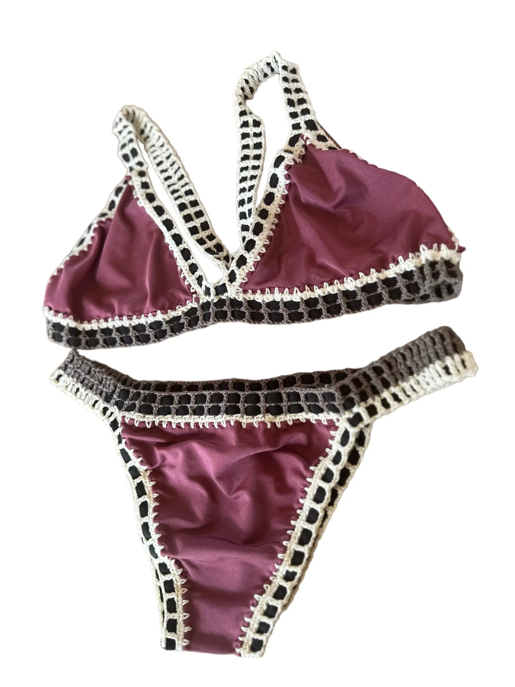 "Cali" Crotchet Bikini Lycra blended Soltans of Swim