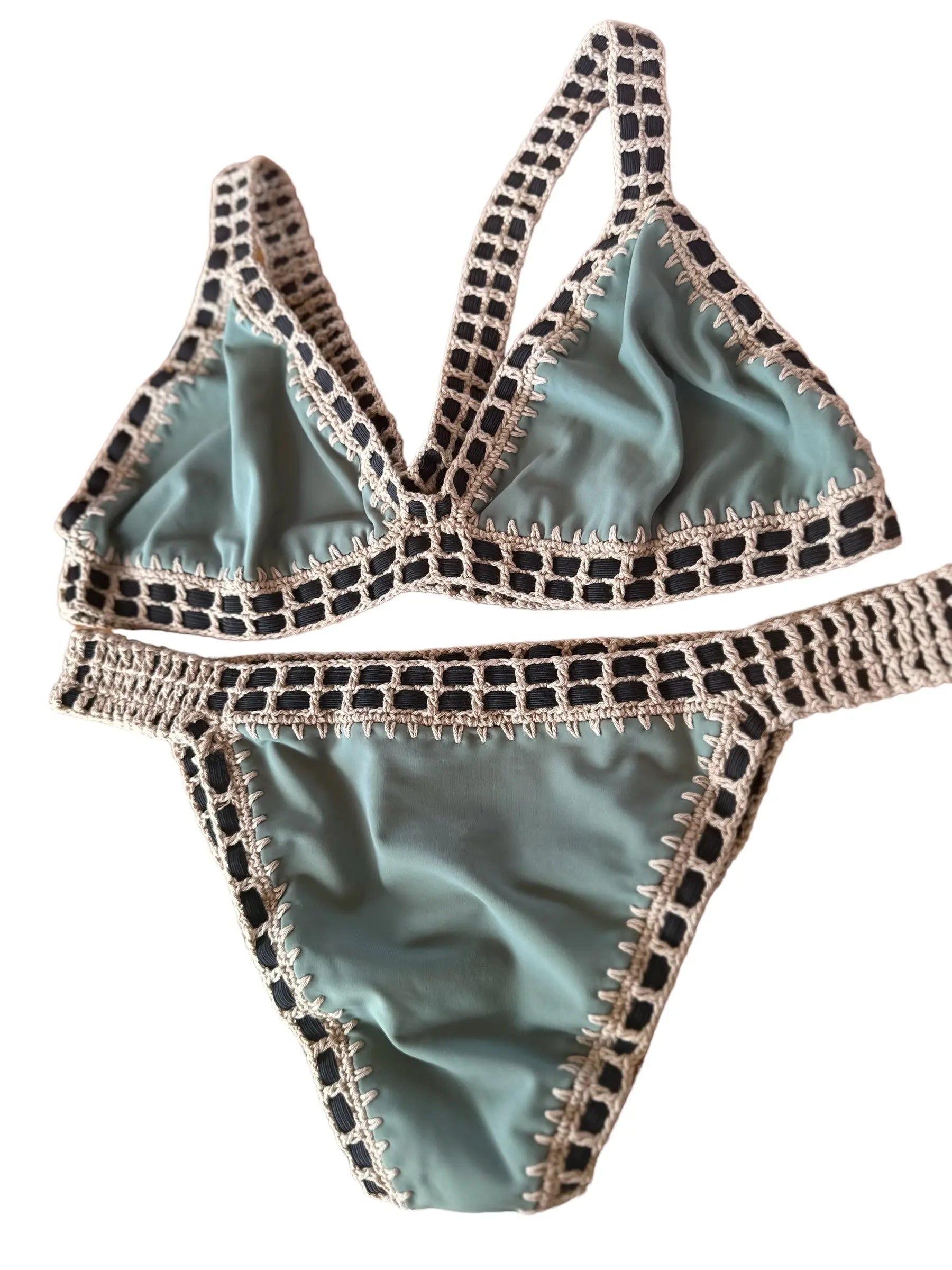 "Cali" Crotchet Bikini Lycra blended Soltans of Swim